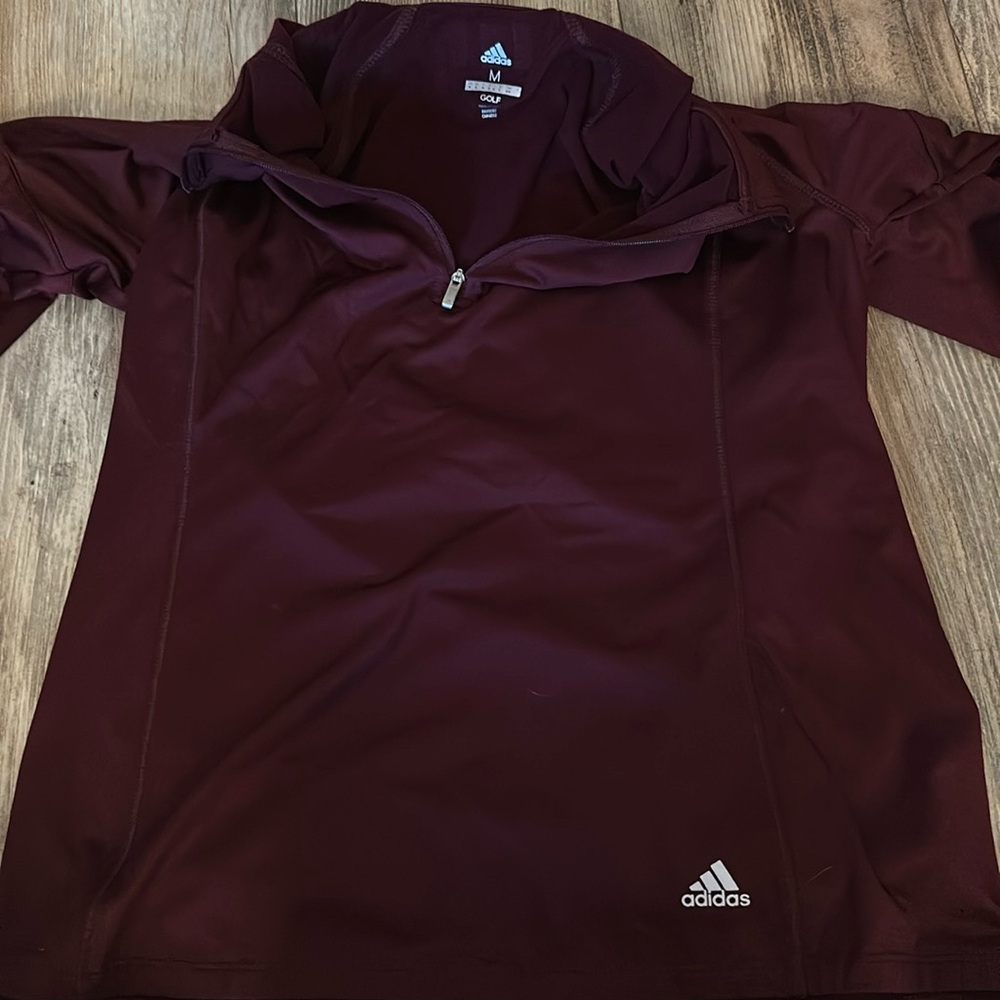 Adidas golf quarter zip women’s medium worn once like new